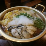 創作和食敬三 - 牡蠣のみぞれ鍋