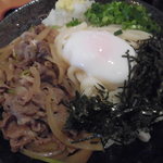 さぬきうどん冨家 - 牛肉ぶっかけ（冷） 1,070円