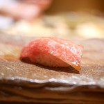 鮨 さいとう - 鮪霜降り