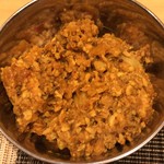スパイス料理ナッラマナム - スパイシーチキンキーマ