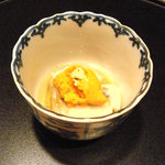 樋口 - 2008年7月: 生ウニと賀茂茄子豆腐