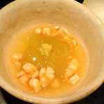 樋口 - 2008年7月: 冬瓜と海老の炊き合わせ