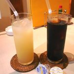 NOB - ドリンク（グレープフルーツジュース･アイスコーヒー）