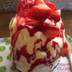 雪みるく - ダブルベリーカスタード 900円
      (生いちご+ラズベリー)