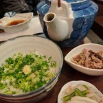 旬魚菜 しら川 - ズバ茶漬け