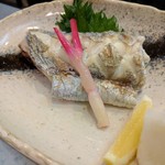 旬魚菜 しら川 - 太刀魚塩焼き