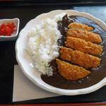 食堂&肉バル オツダネ - 「ロースカツカレー」750円（税抜）