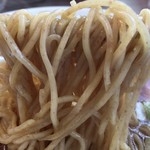麺麓menroku - 鴨出汁そば(780円)
                                全粒粉入り中細ストレート麺