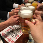 放心亭 - とりあえずの乾杯！