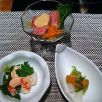 神戸プレジール 本店 - 前菜は少しずつだけど、どれも美味しい！！