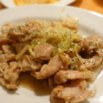 YAICHIRO - 鶏ハラミのレモンガーリックソテー