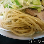 麺処 くろ川 - 麺はこんな感じ!!