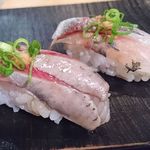 鮨 波やし - イワシ、アジ