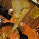 おぎ野 - 箸あげ。カツカレーきしめん