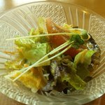 キッチン カトウ - セットのサラダ