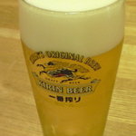 みのり鮨 - 生ビール