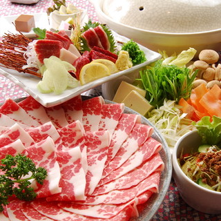 さくら鍋コース 馬桜 下通り店 うまざくら 花畑町 馬肉料理 食べログ