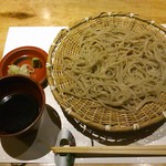 玉之湯 - 館主手打ち信州そば切り　ざる