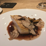 meli melo - 鶏胸肉 ペリグーソース ナラタケとスモークしたポムピューレ