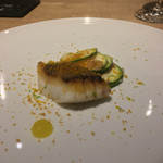 meli melo - 真鯛のロースト 濃厚レモン カラスミ ライム