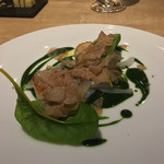 meli melo - 帆立 アオリイカ パースニップ ほうれん草 白トリュフ