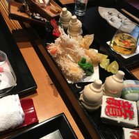 懐石料理 桝田 - お正月らしい器と盛り付けが美しい、まさかこんな形で八寸。