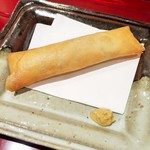 銀座 しのはら - フカヒレとすっぽんの春巻き
