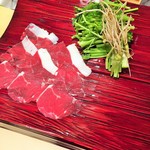 銀座 しのはら - ツキノワグマとセリ