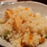 桜川 - 混ぜて茶わんに盛り、後は食べるのみ♬