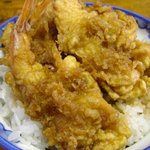 八ツ手屋 - 天丼（中）　\650