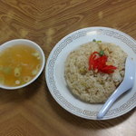 仙龍 - 鳥チャーハン（大盛）＆スープ