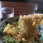 丸亀製麺 - このうどんの太さ… 歯ごたえあり！