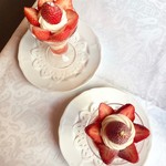 資生堂パーラー - どちらも美しいパフェ♡