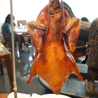 中国料理 「王朝」 ヒルトン名古屋 - ２０１４年は焼き立ての北京ダックをその場で切ってくれました