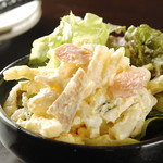 武蔵野うどん じんこ - 武蔵野うどんのマカロニ