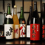 武蔵野うどん じんこ - めずらしい地酒が常時15種類以上