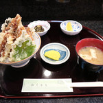 はりまや - 日替わりランチの穴子天丼