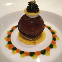 ラトリエ ドゥ ジョエル・ロブション - 沖ダコのジュレ仕立て プロヴァンサル風にキャビアを添えて