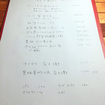 BARU 竹末 - 本日の献立