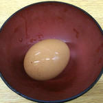 ラーメン二郎 - いいたまご 100円