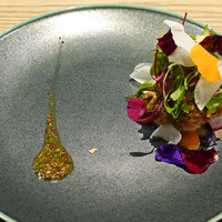 リストランテ ソットラルコ - 五穀鶏のオーブン焼き 粒マスタードソース