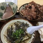 だし骨そば(小)600円