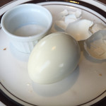 星乃珈琲店 - 茹で玉子が きれいに剥けた