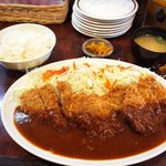 とんかつ ひろ喜 - 特大ヒレとんかつ定食１１００円