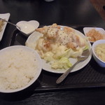 中国料理 王記 - ランチのエビマヨ９８０円