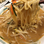 日高屋 - 味噌ラーメン