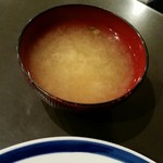 カヤシマ - 普通の味噌汁。