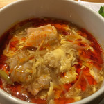 中国菜 火ノ鳥 - 白キクラゲたっぷりの サンラー麺