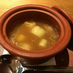 中国菜 火ノ鳥 - 葱と海老芋のスープ