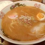 きょう兵衛 - 味噌ラーメン+小ライス；至ってフツ～，な御顔立ち(^^;)ゞ @2017/01/13